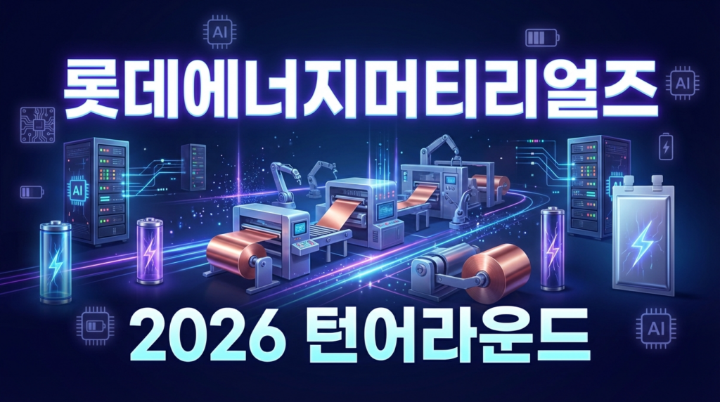 롯데에너지머티리얼즈 주가 전망 2026년 AI 회로박 전고체 배터리 ESS 턴어라운드 분석